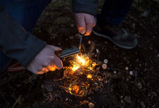 Нож Lion Steel M4 CVG R - сталь M390, рукоять зеленая канвас микарта