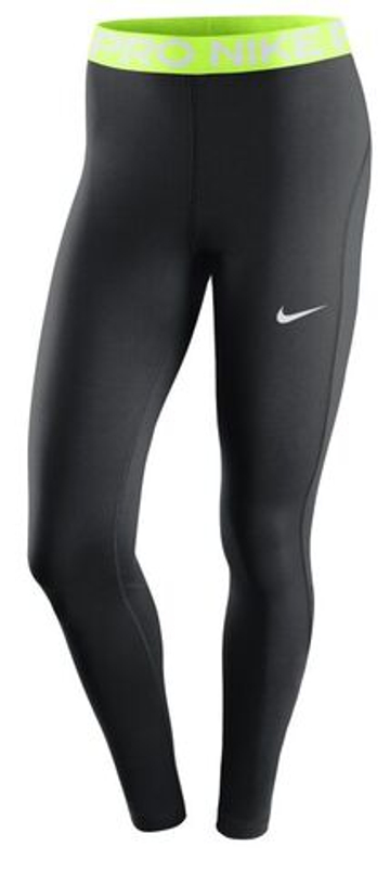 Леггинсы Nike Pro 365 Tight - black/volt/white
