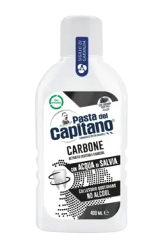 Pasta del Capitano Ополаскиватель Charcoal / С древесным углем 400 мл