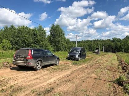 Строительство дорог в «Усадьбе Романово»