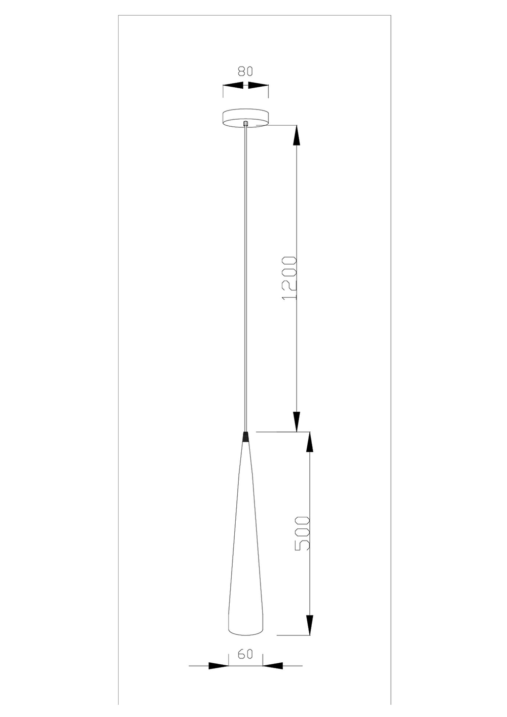 Светодиодный подвесной светильник Moderli V2353-PL Epoch