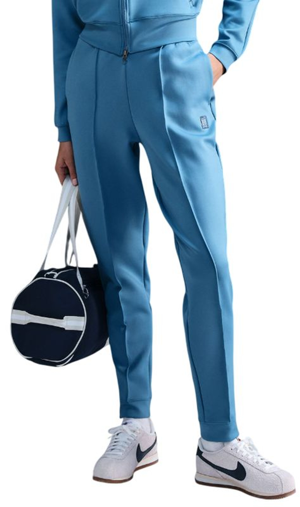 Женские теннисные брюки Nike Court Dri-Fit Heritage Knit