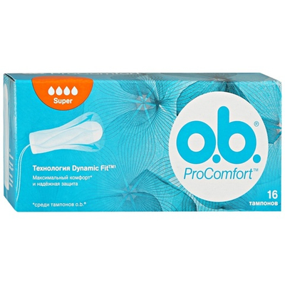 OB тампоны ProComfort SUPER 16шт,
