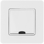 Вывод кабеля Inspiria с зажимом для крепления бел. IEK 673890