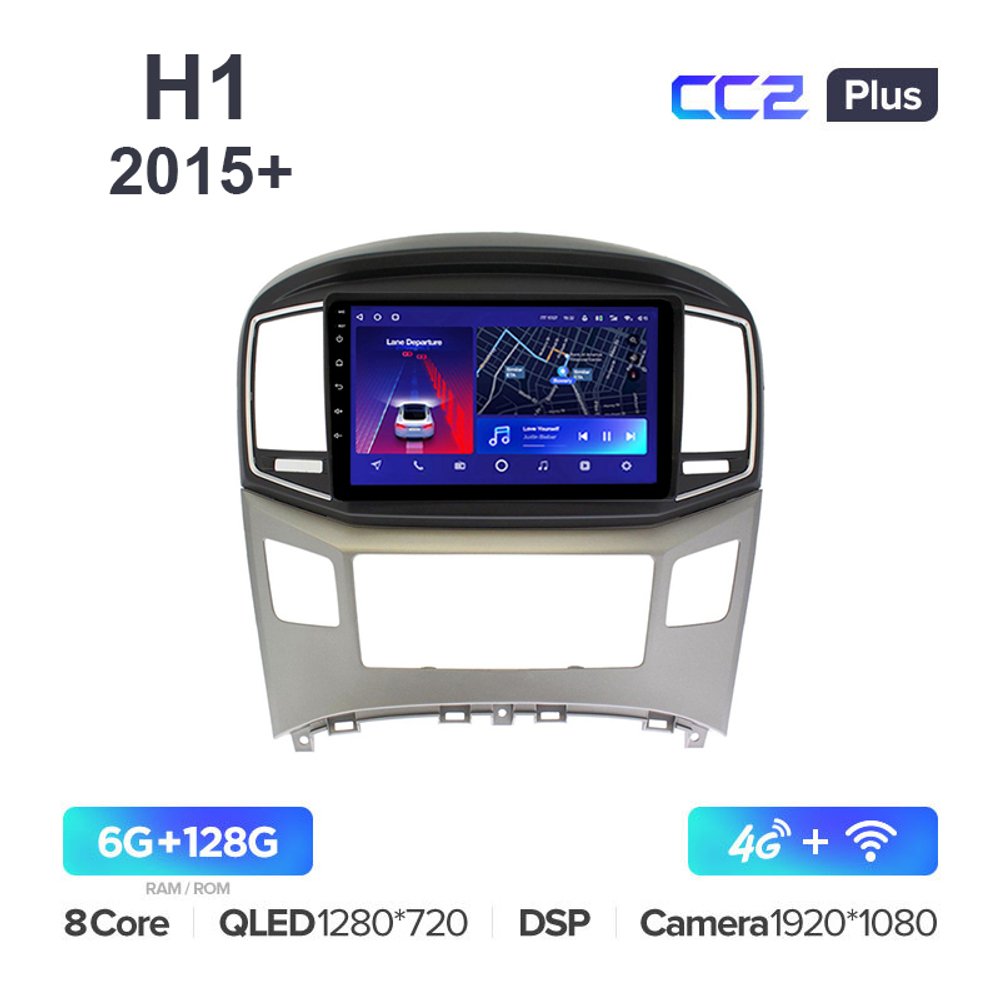 Teyes CC2 Plus 9"для Hyundai H1 2015+