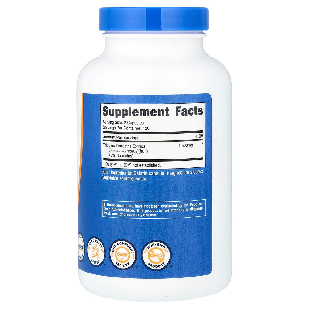 Nutricost, якорцы, 240 капсул (750 мг в 1 капсуле)