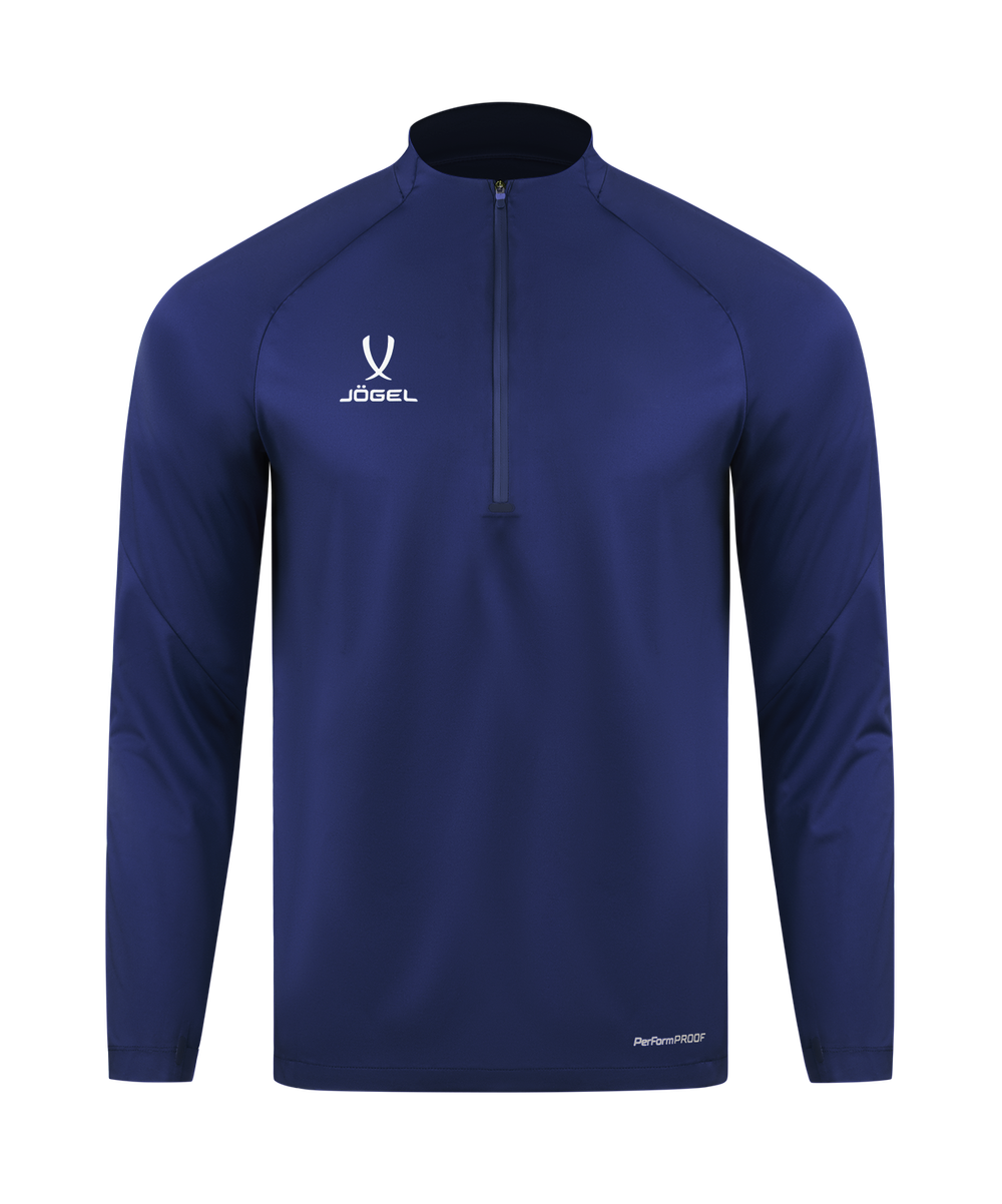 Джемпер ветрозащитный JÖGEL PREMIER PerFormPROOF 1/4 Zip Wind Top, темно-синий