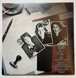 Винтажная виниловая пластинка LP Paul McCartney And Wings Band On The Run (Japan 1975) (No Obi) (Poster)
