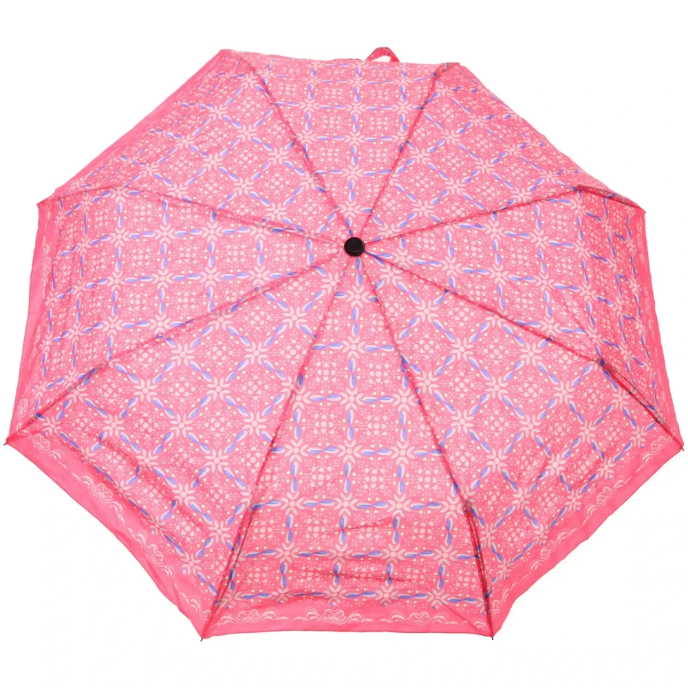 New Зонт женский автомат «Ultramarine - Романеско», микс 4 цвета, 8 спиц, d-108см, длина в слож. виде 28см