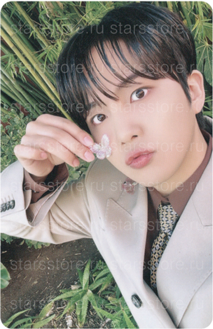 Фотокарта Jongho ATEEZ [Golden Hour : Part.1] Official Makestar Butterfly ver