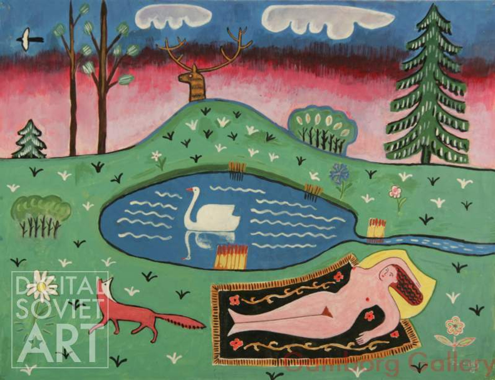 Зозуля Марк Григорьевич (1928-2014) - эротическое искусство русского художника