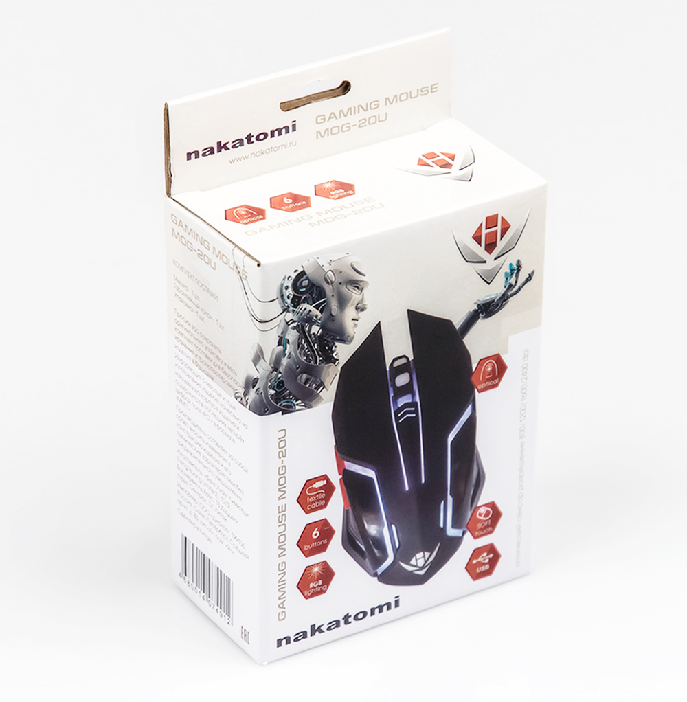 Мышь Nakatomi MOG-20U USB