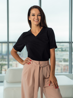 Футболка Villanelle, Черный