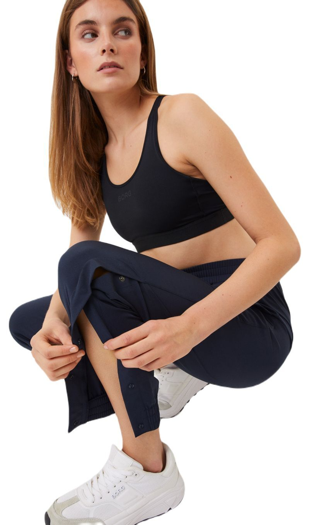 Женские теннисные брюки Bj_rn Borg Ace Woven Track Pants - Blue