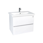 Тумба VIANT "Мальта" COMO 70 2 ящика подвесная белая 425х655х560