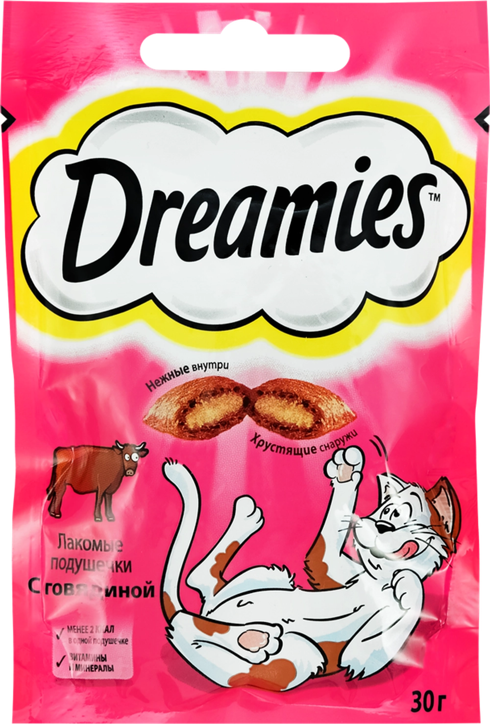 DREAMIES лакомства с говядиной 30 г