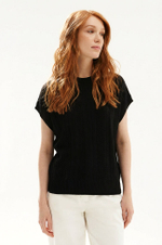 23585 Джемпер женский (черный)