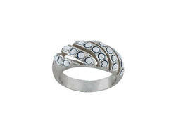 "Джулия" кольцо в серебряном покрытии из коллекции "Леди" от Jenavi