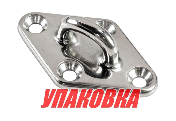 Серьга с ромбовидным основанием (упаковка из 20 шт.)