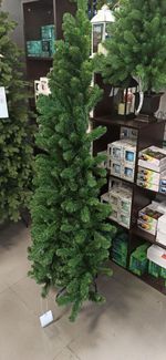 Ель половинка / угловая «Эльза» (пвх) 180 см / 1.8 м