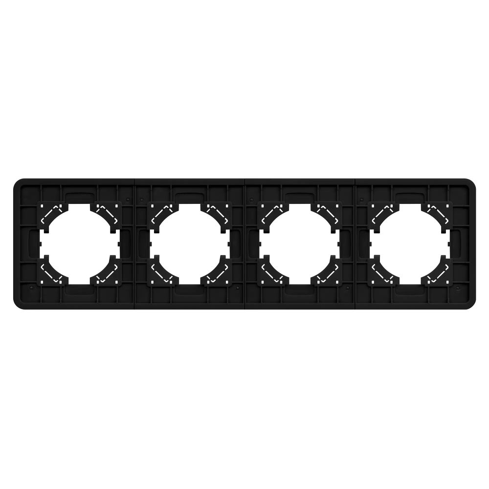 Рамка стеклянная FRM-OMALI-GS-4-BK (Arlight, -) 049701