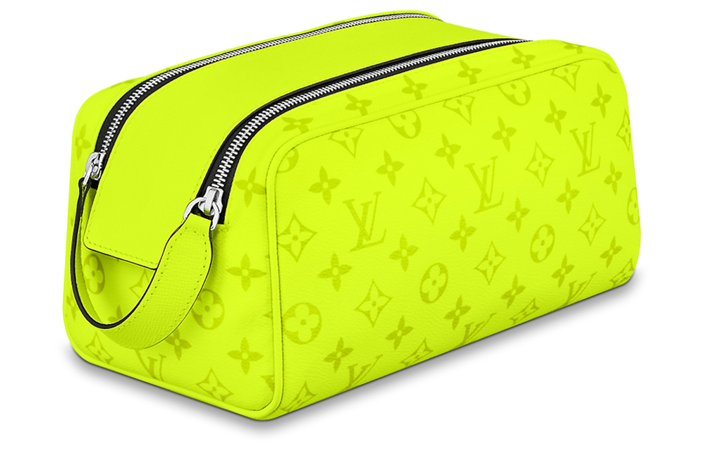 LOUIS VUITTON Dopp Kit Neon Yellow