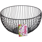 Фруктовница «Brownie» 20*10см полоски черная