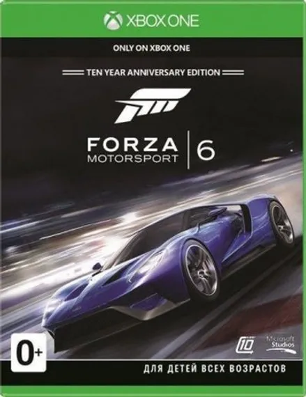 XBOX One / Series X - Forza Motorsport 6 Б/У (Полностью на русском языке)
