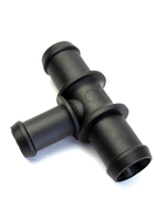 Тройник пластмассовый 20-20-16 - пластик, 75х54х28мм, 50 грамм