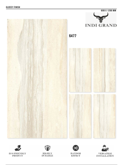 Керамогранит glossy №6, 60х120, 6477