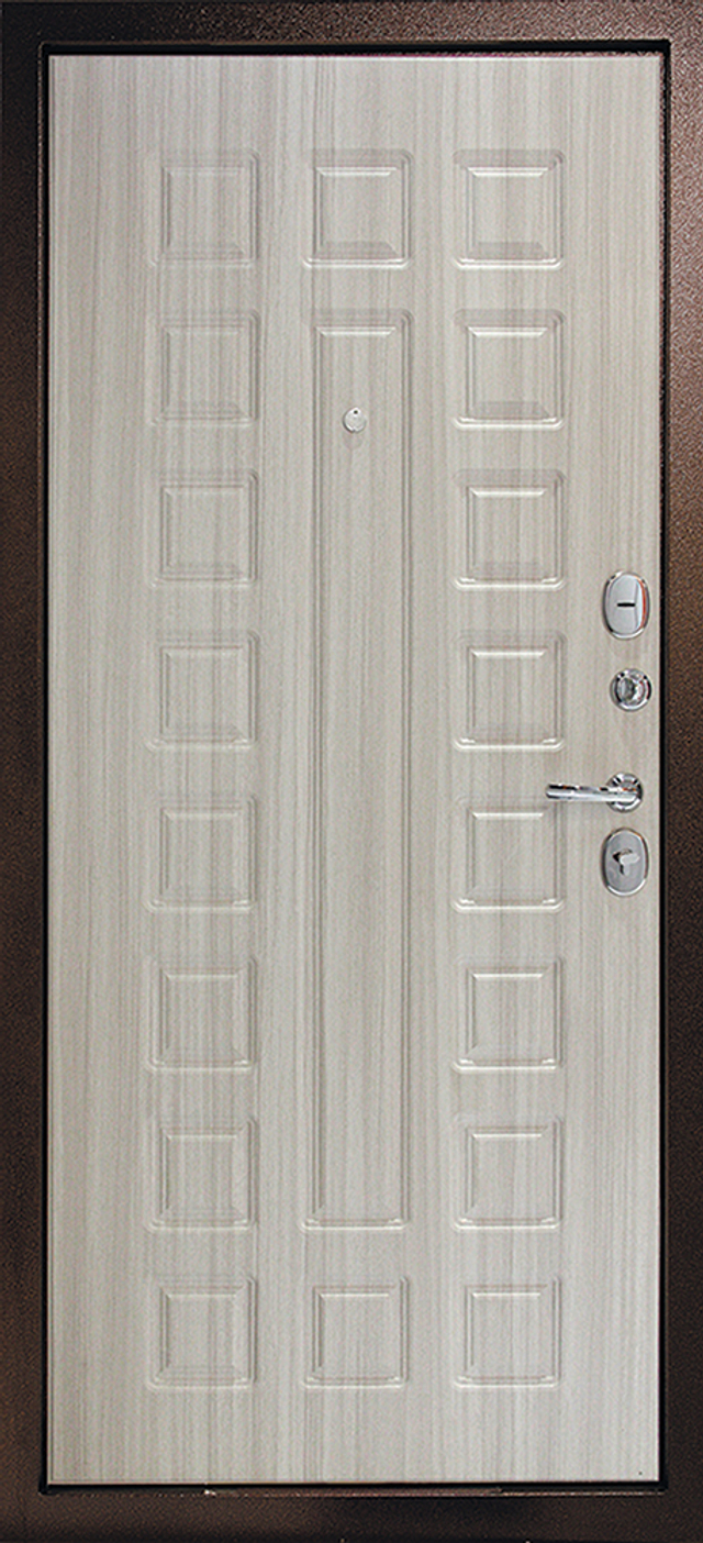 Входная дверь Рубикон Сандал белый