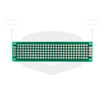 Плата для пайки двухсторонняя 2*8см