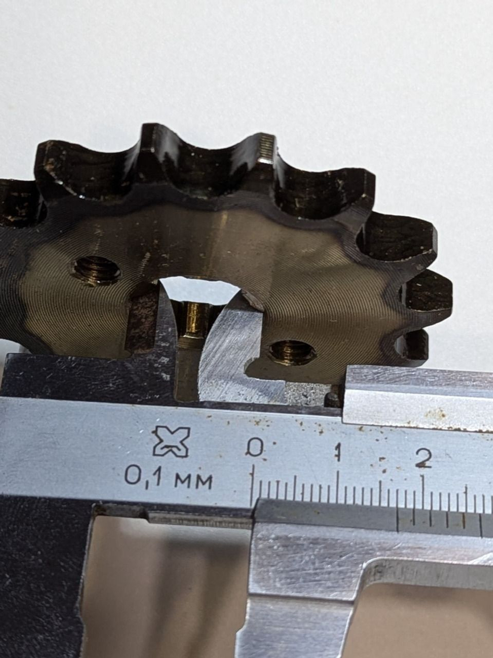 Звезда ведущая 428-15 (17 мм, сталь, закаленные зубья) для питбайков