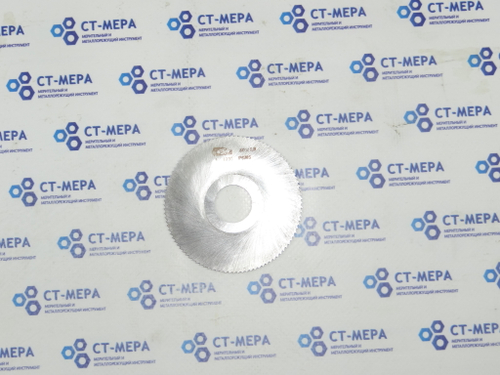 Фреза отрезная по металлу 80х1х22мм. z=100 Р6М5 с фаской без ш/п