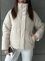 Куртка осенняя короткая без капюшона