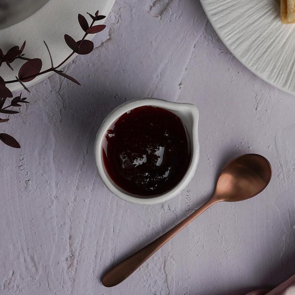 Молочник соусник 100 мл d 6,8/6,3 см h5,4 см круглый фарфор Frost White Moon P.L. Proff Cuisine [12]