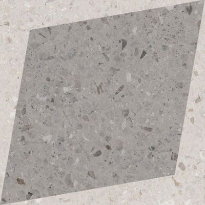 Керамогранит DROPS NATURAL RHOMBUS DECOR GREY (108805)
