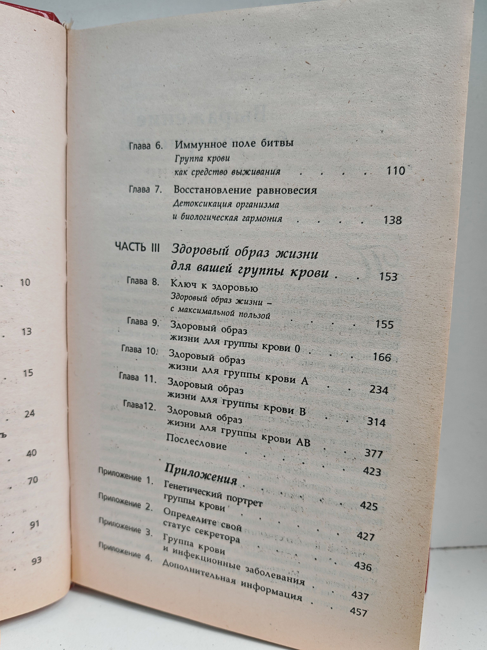 4 группы крови - 4 образа жизни