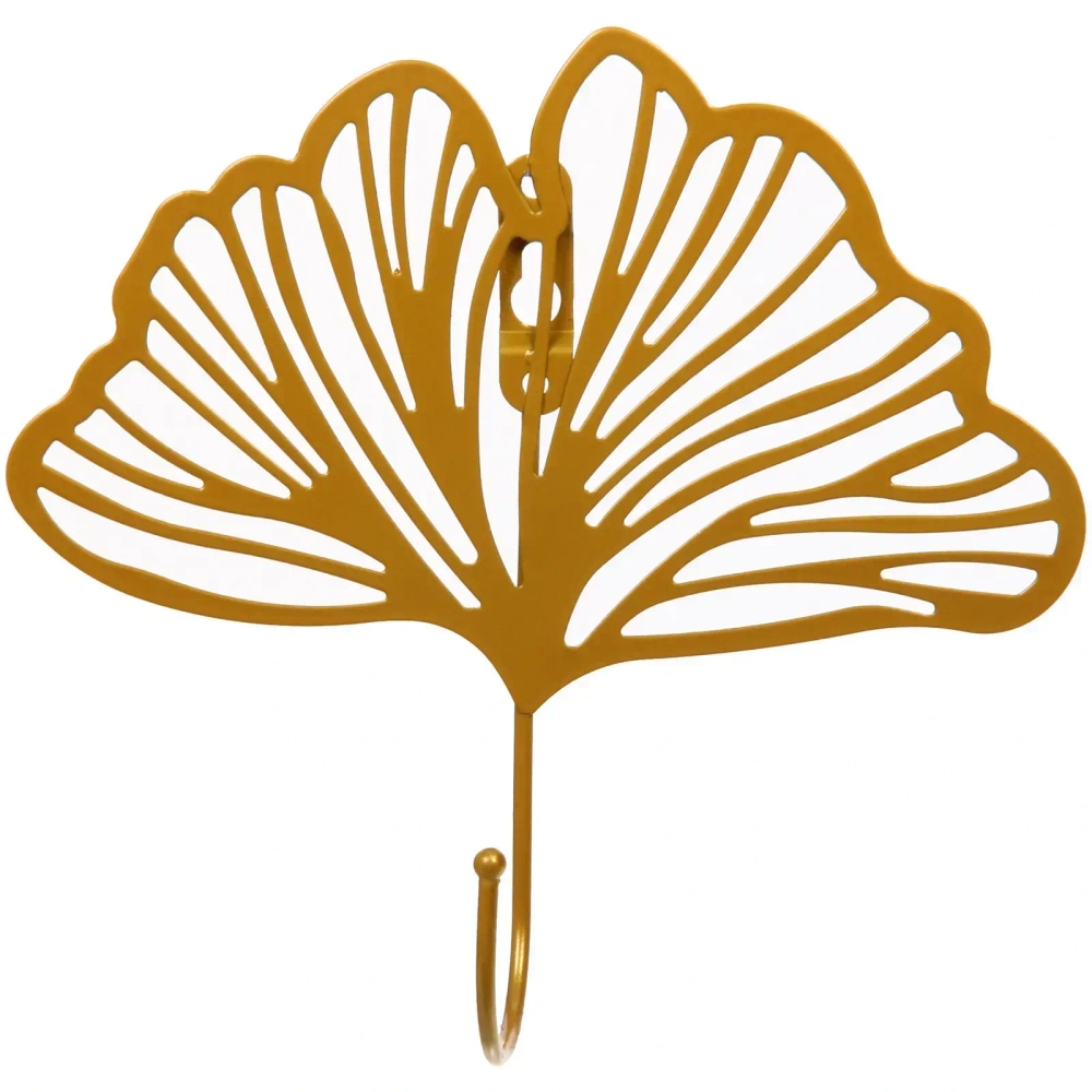 Крючок интерьерный металлический «ЛОФТ ТАМБЛ», динго, цвет золото, 17*16см