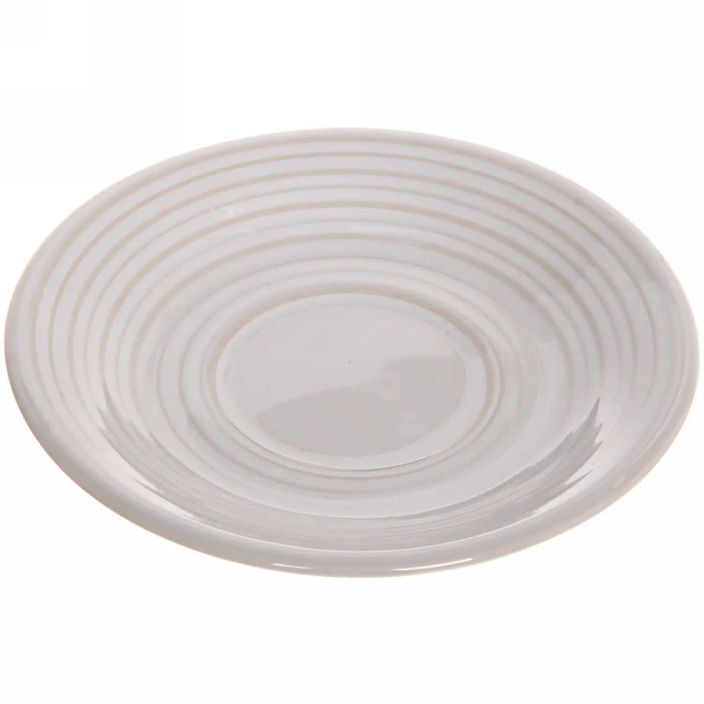 Чайный набор 12 предметов «Винтаж» (6кружек 130мл+6блюдец) на бамбуковой подставке