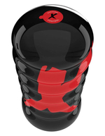 Мастурбатор в тубе тугой ротик PDX ELITE Air Tight Oral Stroker (Цвет: телесный с черным)