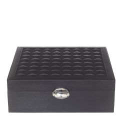 GAEM Шкатулка для украшений и часов с дорожным футляром, L25 W25 H8,5 см