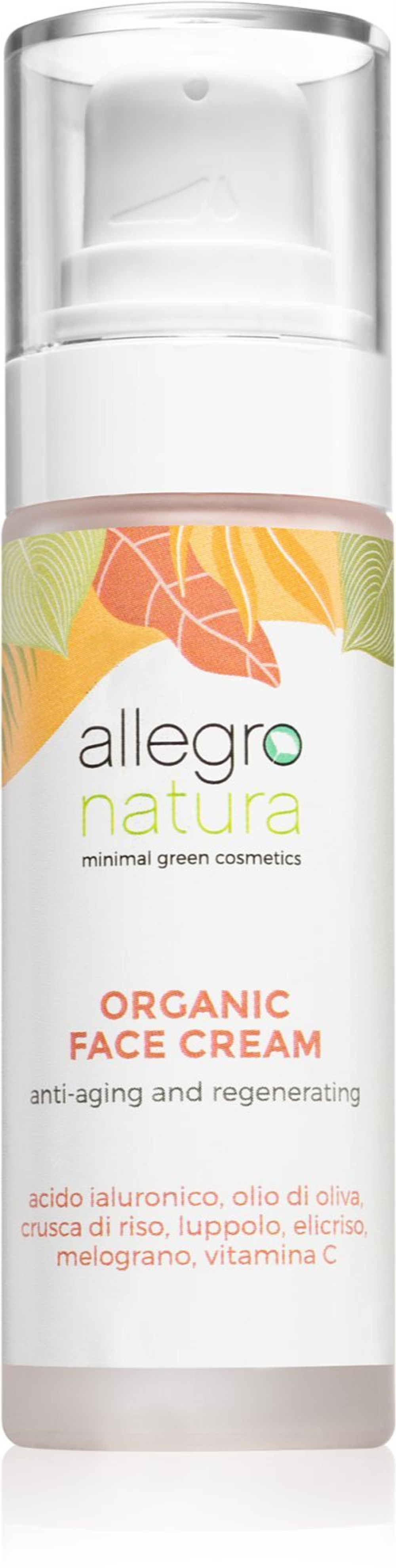 Allegro Natura Organic - крем против морщин /   30  ml  / GTIN 8033576685533