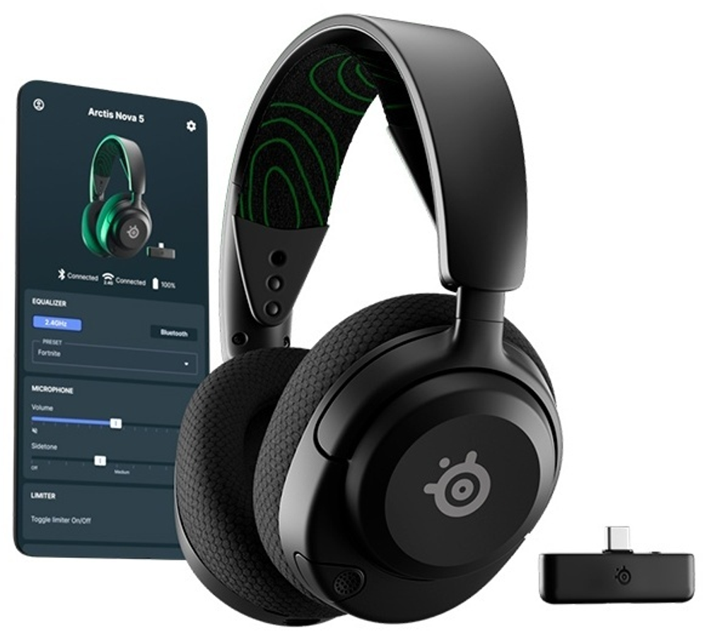 Наушники SteelSeries Arctis Nova 5X черный
