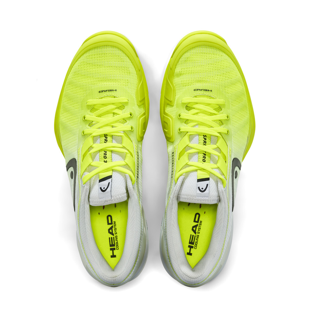 Мужские кроссовки теннисные Head Sprint Pro 3.0 Men - neon yellow/white