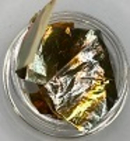 Поталь латунь