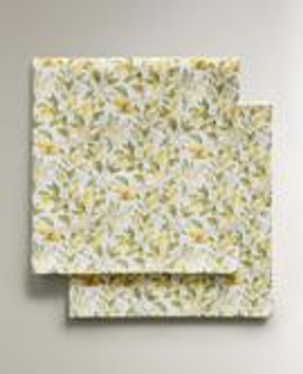 ZARA HOME САЛФЕТКИ С ПРИНТОМ «ЛИМОНЫ» (НАБОР ИЗ 2 ШТ.), ЗЕЛЕНЫЙ