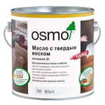 Банка масла OSMO с твердым воском эффект натур, 2.5 л.