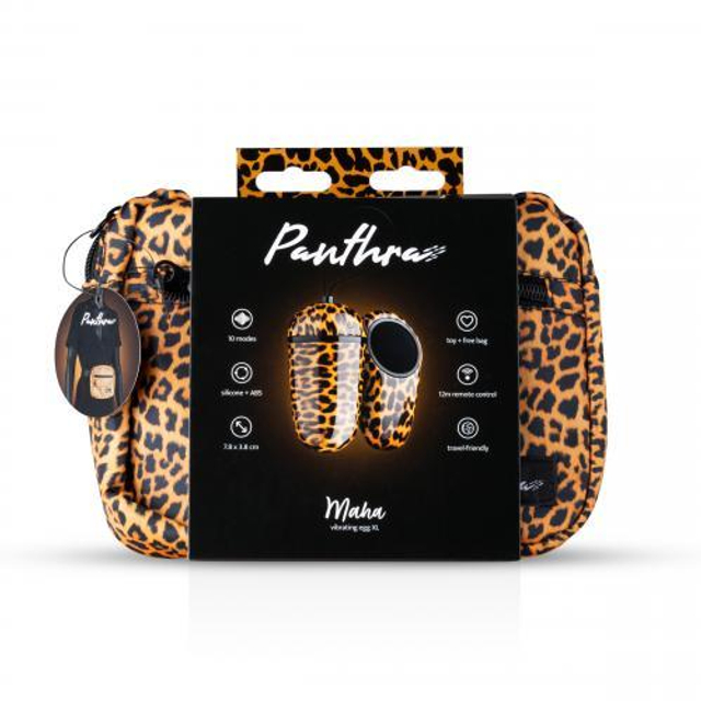 Виброяйцо Maha  в стильной косметичке