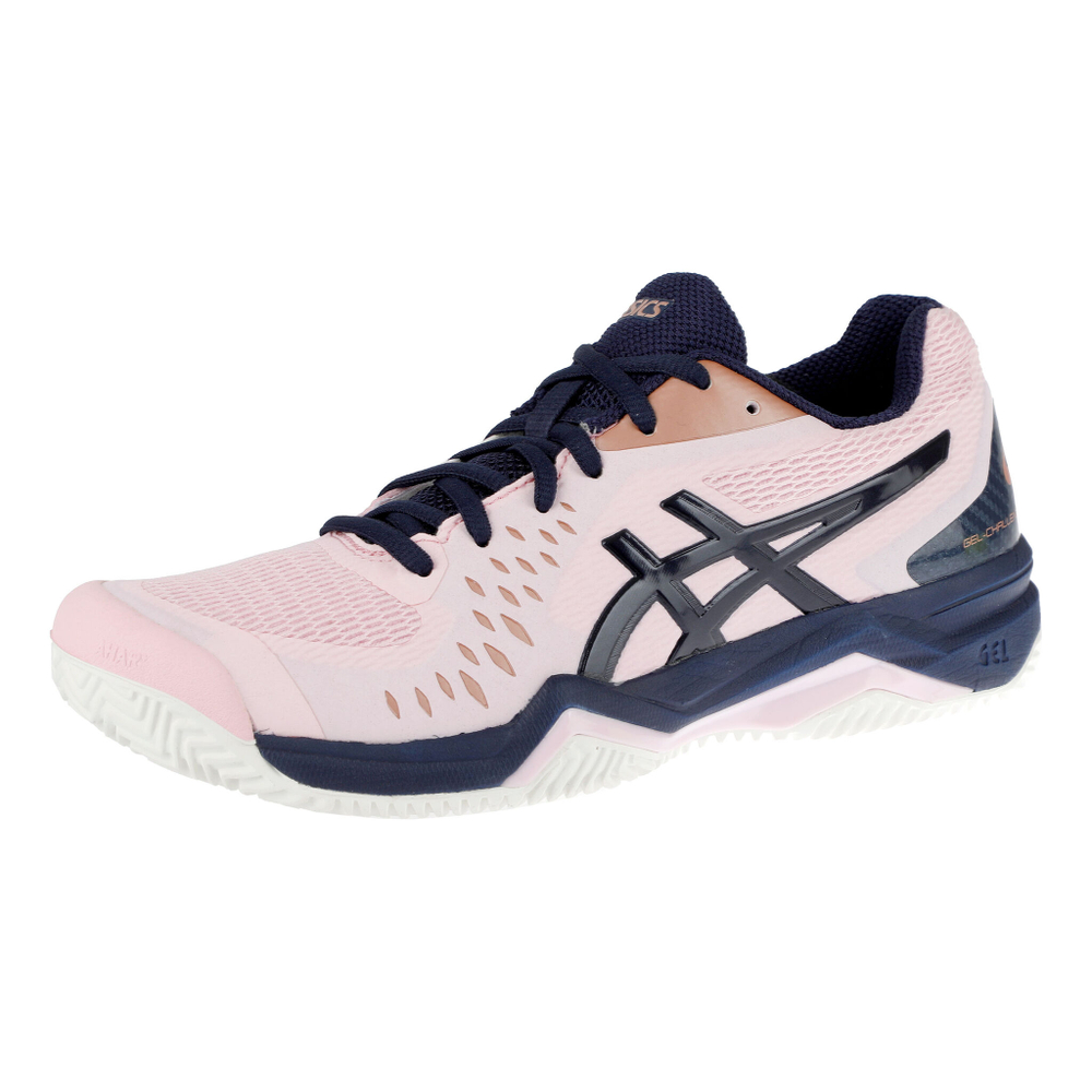 Женские теннисные кроссовки ASICS Gel-Challenger 12 Clay Court Shoe Women - Pink, Dark Blue